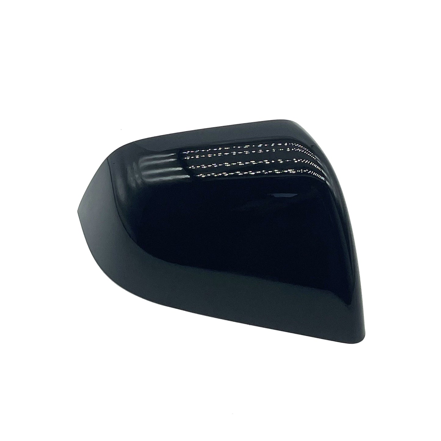 Black Rear Right View Side Mirror Cover Cap Pearl Skull Cap Fits for Tesla for Model Y