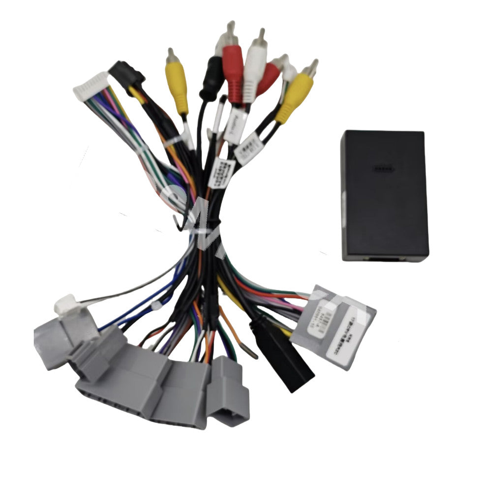 Car Stereo Radio 16 Pin Wiring Harness Adapter Fit for Honda Breeze 2020