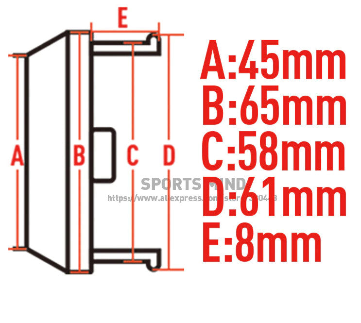4-piece set of 65mm Vossen logo wheel center caps, hubcaps, rim caps, badges, silver rims, TE37