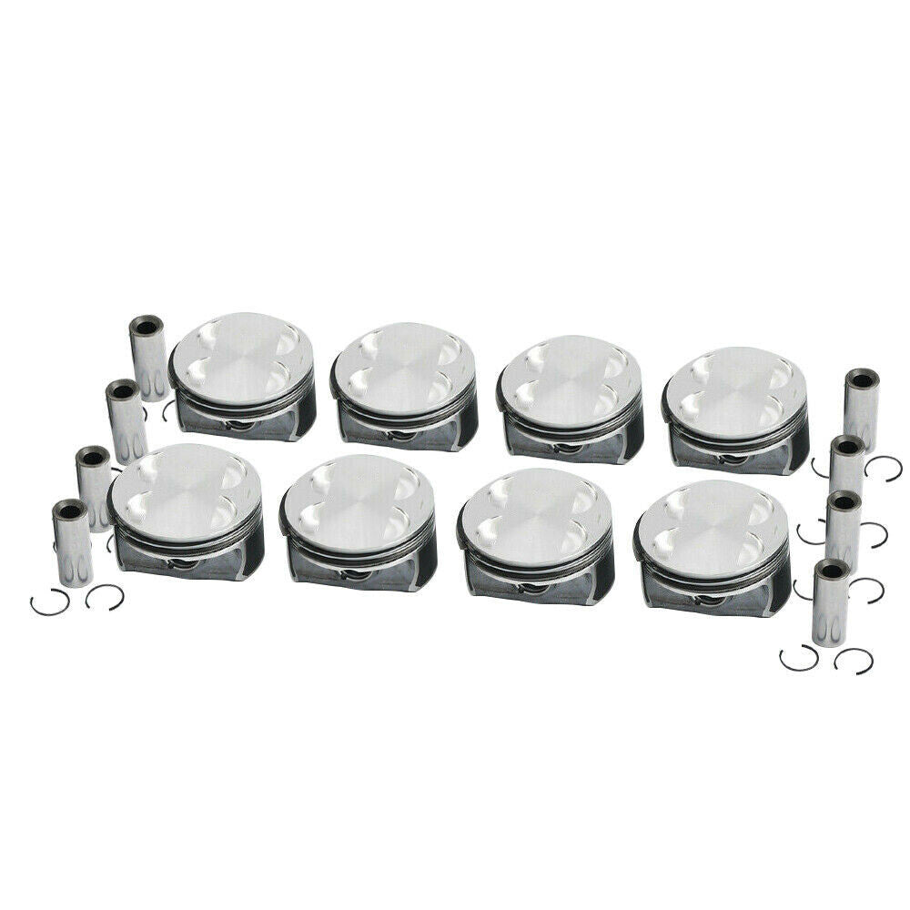 N62B48 Pistons Rings Set 8pcs for BMW 550i 650i X5 E60 E61 E63 E65 4.8L 21MM