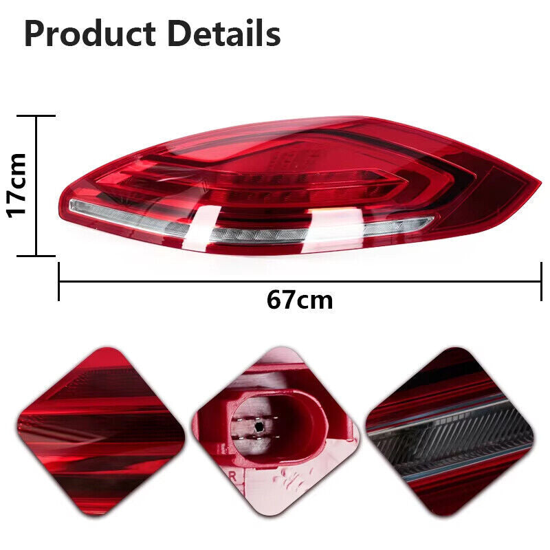 Passenger-side LED taillights for Porsche for Panamera 970 2014 - 2016