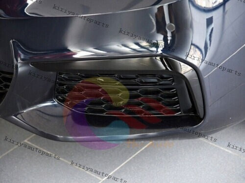 Glossy Black Front Left Bumper Grille Trim Strip for BMW G30 G31 5-Series 17-20