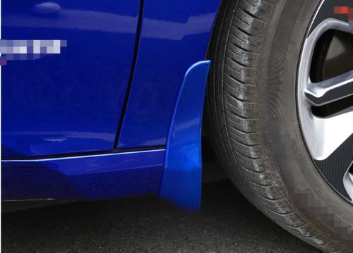 for Honda Accord 2018 2019-2020 ABS Blue Splash Guards Mud Flaps Mudguard 4PCS