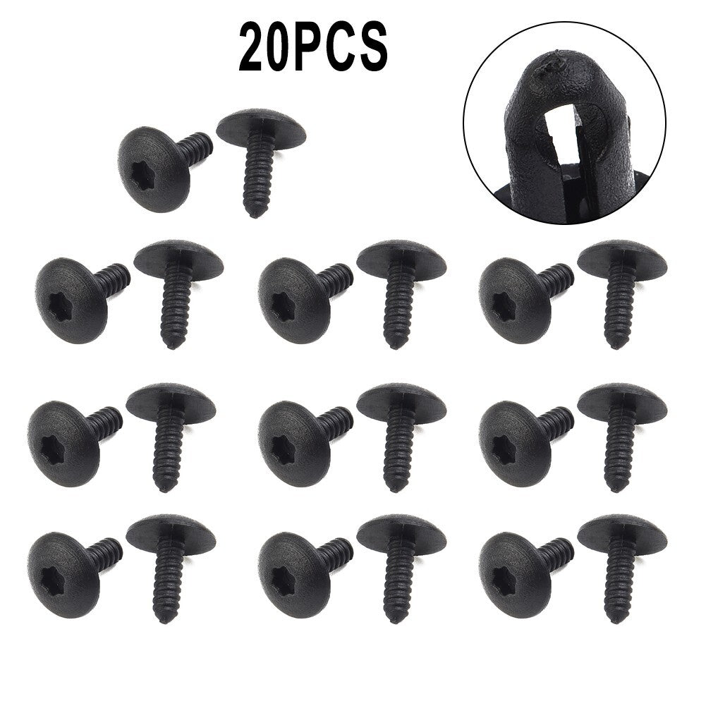 Replacement Clip Door Trim Panel Retainer 21042098 55075139 Black
