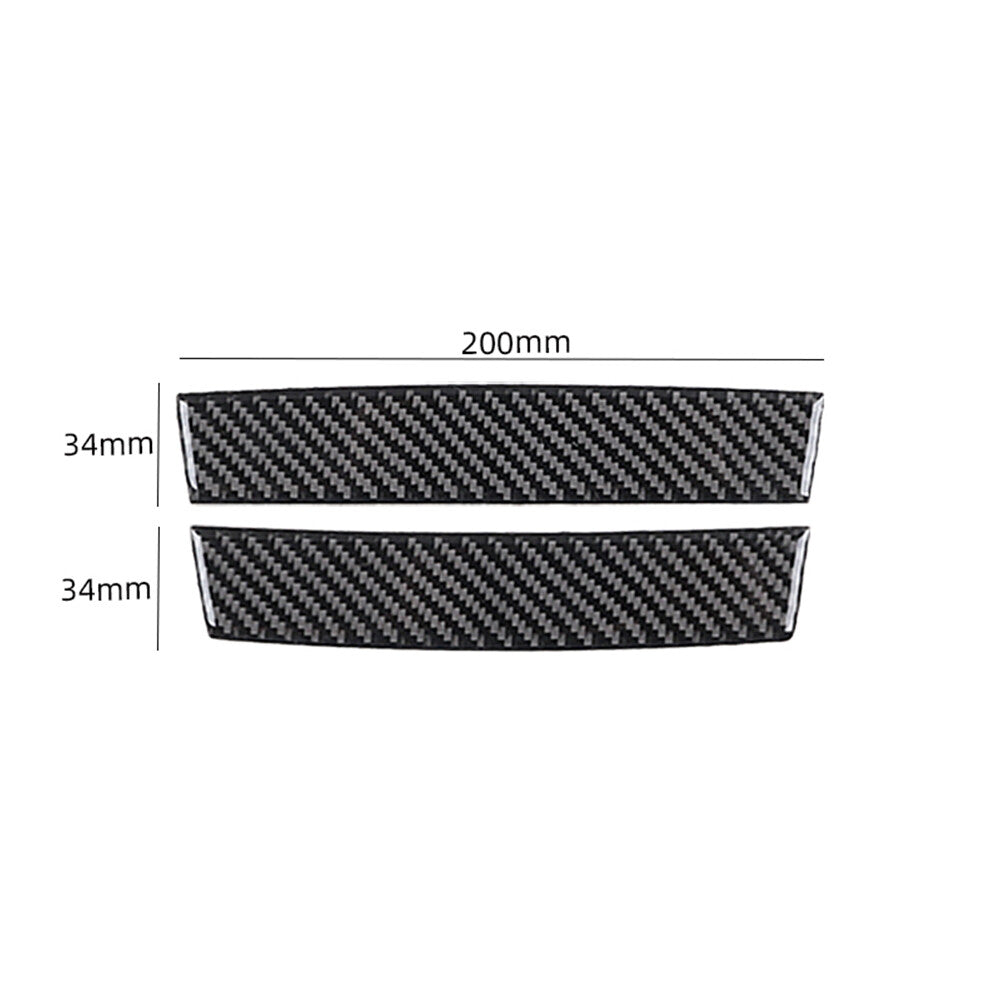 Carbon fiber interior storage trim for Mercedes-Benz C-Class W203