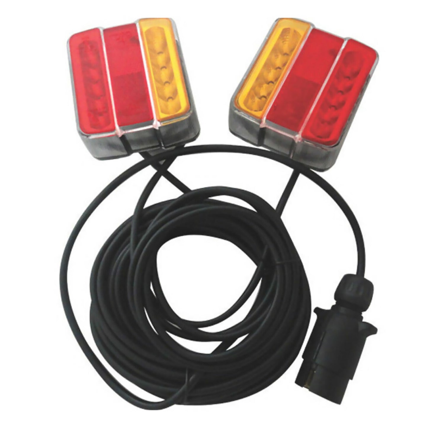 Magnetic Trailer Rear Light 12V LED Waterproof Tail Light For Trailers Tractors