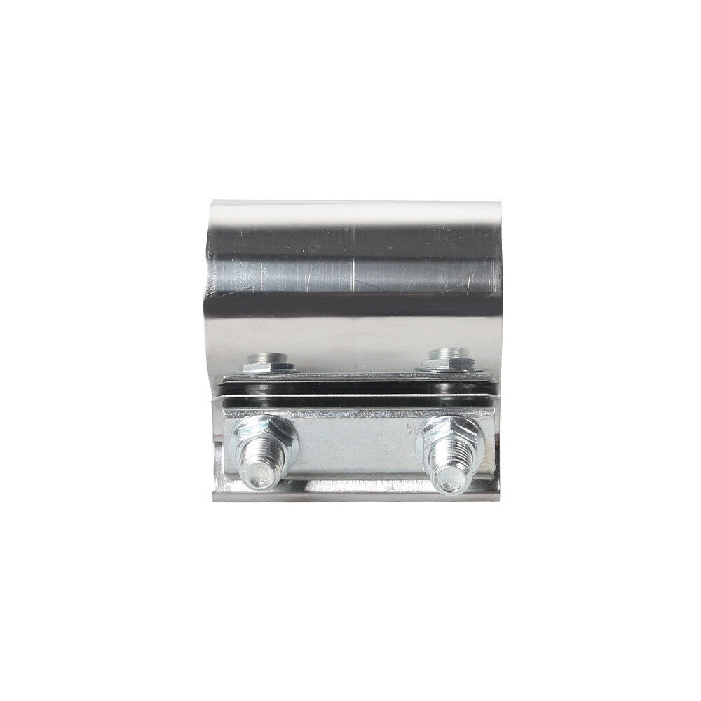 4-inch Butt connector exhaust with clip, stainless steel sleeve connector with sealing clip