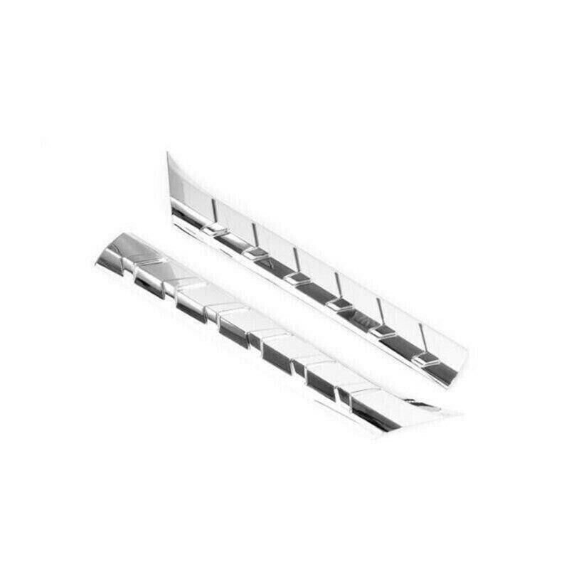 2PCS Chrome Rear Bumper Protector Strip Cover Trim for Toyota Highlander 2020-24