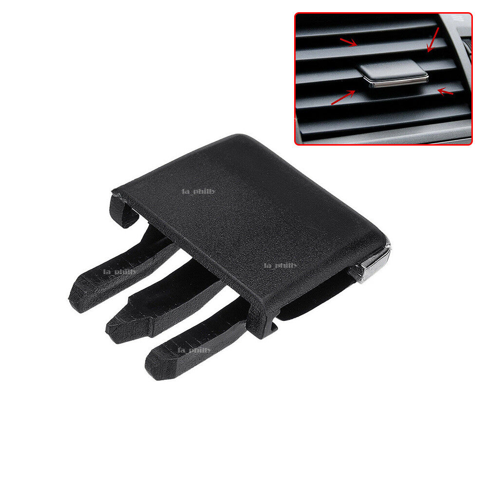 4x Auto Air Conditioning Vent Black Louvre Blade Slice Clip Fits for Toyota for Corolla