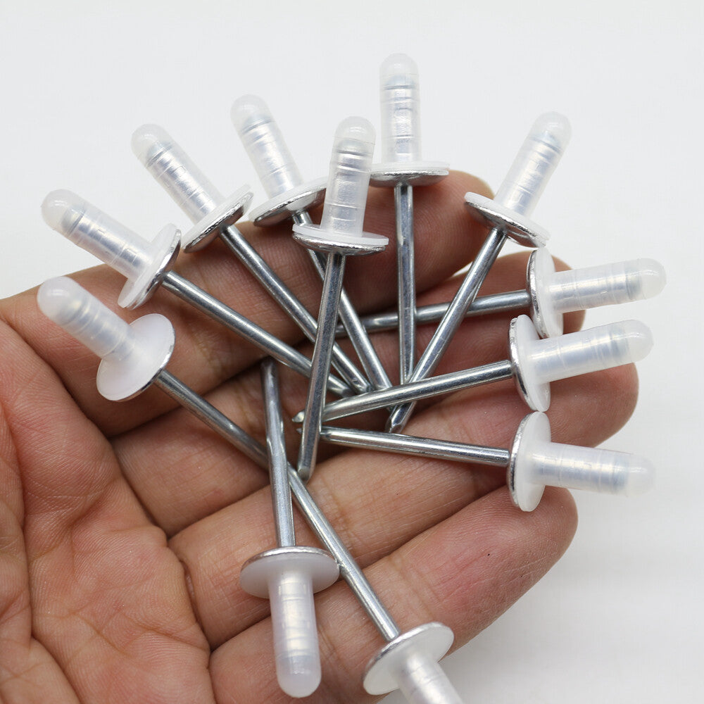 10x Aluminium Rivet with Plastic Cap for Lexus for Toyota 90269-06013 for Camry IS300