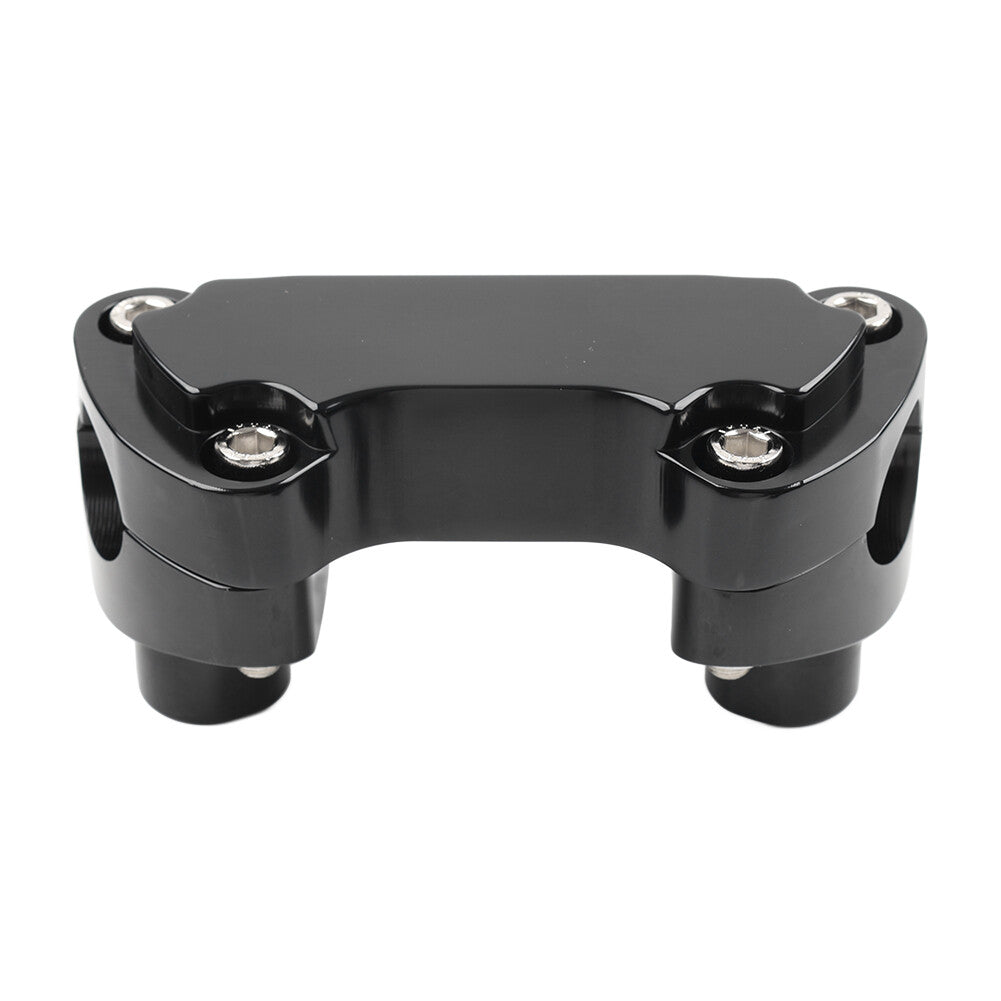 2 Handlebar Riser Top Clamp for Harley Dyna Softail Sportster Street bob