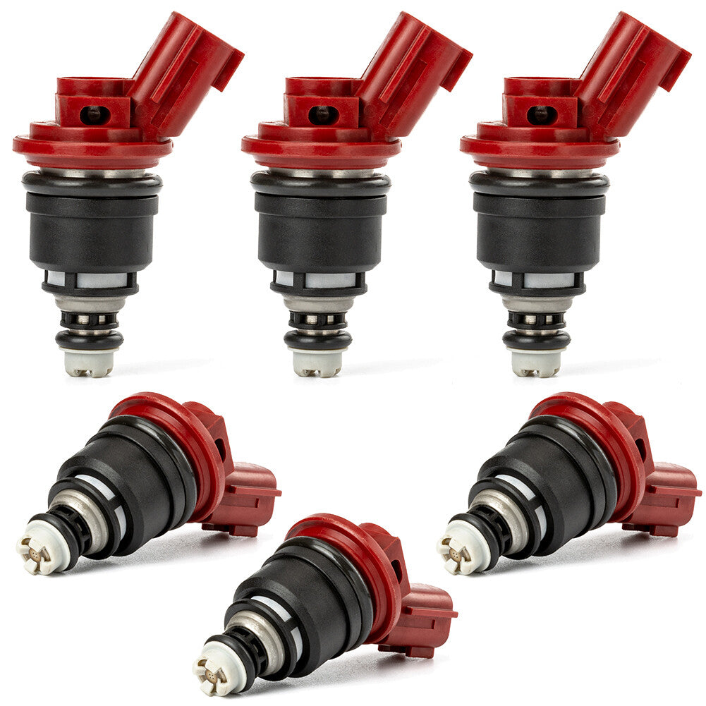 6PCS Fuel Injector Fit for Infiniti I30 96-99 for Nissan Maxima 92-99 1660096E01 F8