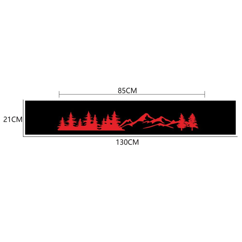 Car Front Windshield Sunshade Decal Window Mountain Sticker Auto Accessories
