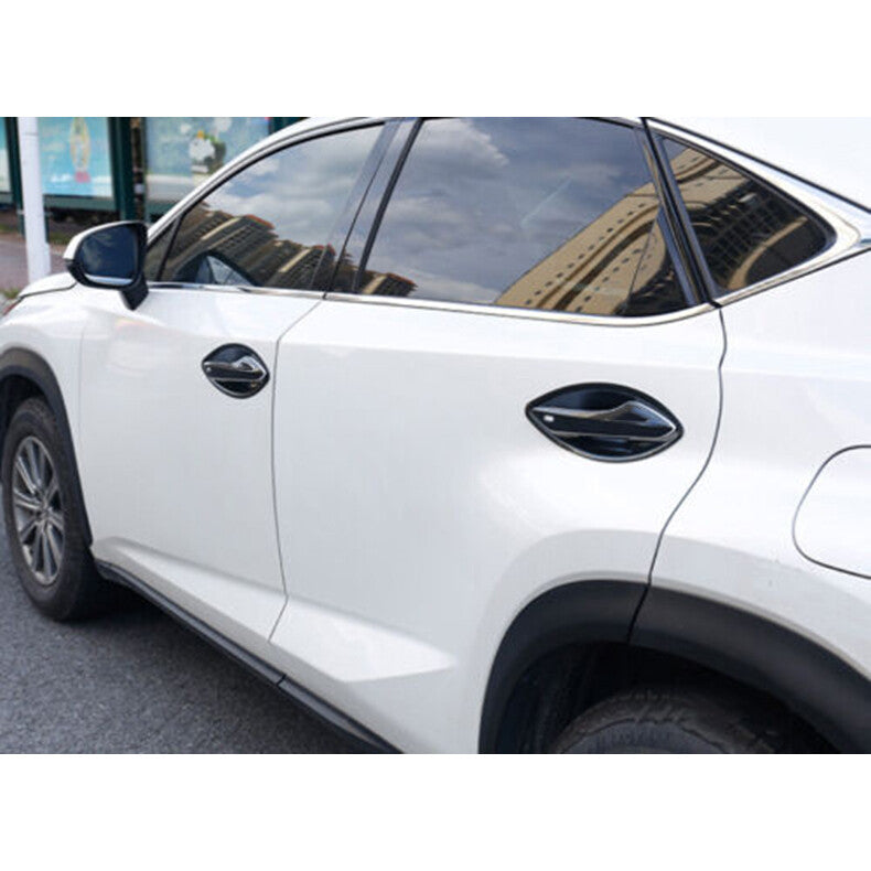 for Lexus NX200t 300h 2015-2021 Carbon Fiber Car Door Handle Bowl Cup Cover Trim