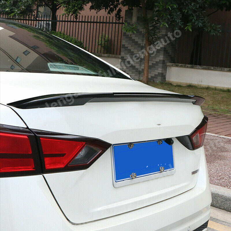 for Nissan Altima 2019-2024 Carbon Fiber ABS Rear Trunk Spoiler Boot Lip Wing 1X