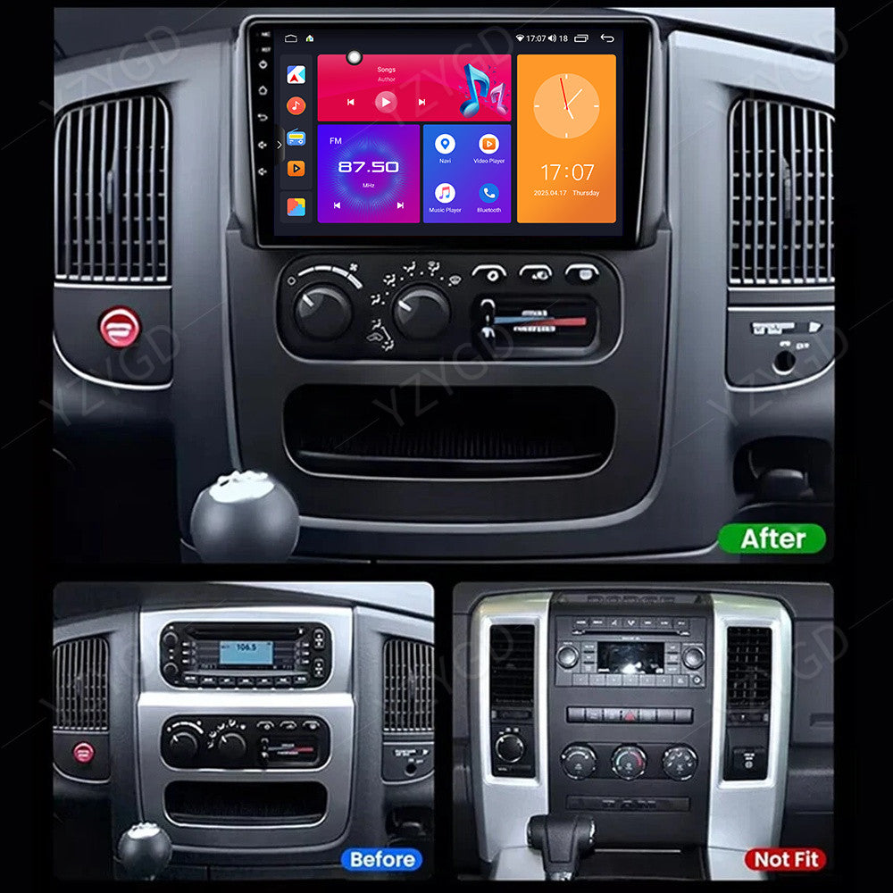 Android Auto CarPlay for Dodge for Ram 2002-2005 Car Stereo Radio GPS Multimedia BT