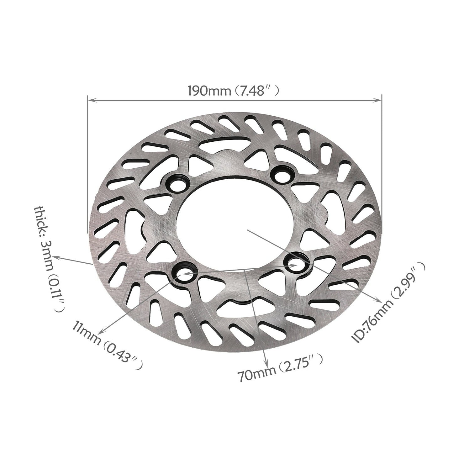 14-inch rear wheel, 90/100-14 tire, rim, rotor. Spocket Pit bicycle, Taodao SSR, 125cc/150cc.