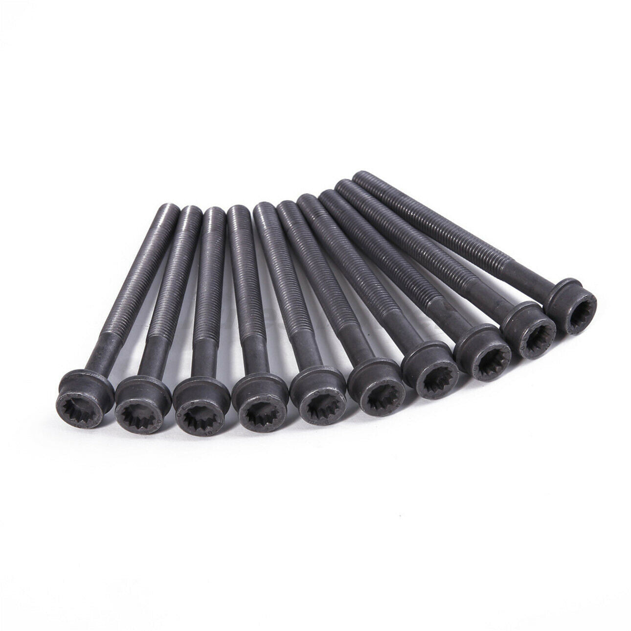 for VW for AUDI 1.8T 2.0T OE 10 pcs Engine Cylinder Head Bolts Set 06D103385D