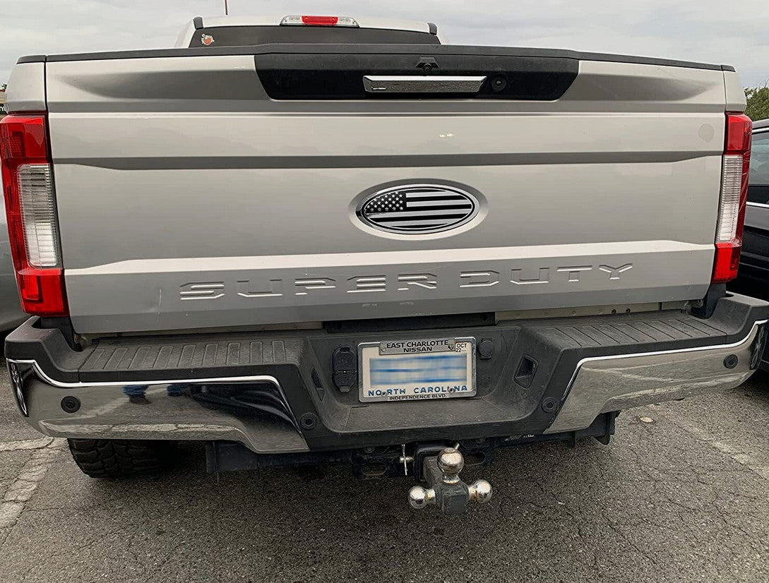 9.5-inch Car Trunk Badge Boot Back Badge Decal Sticker for ford F-150 Chrome