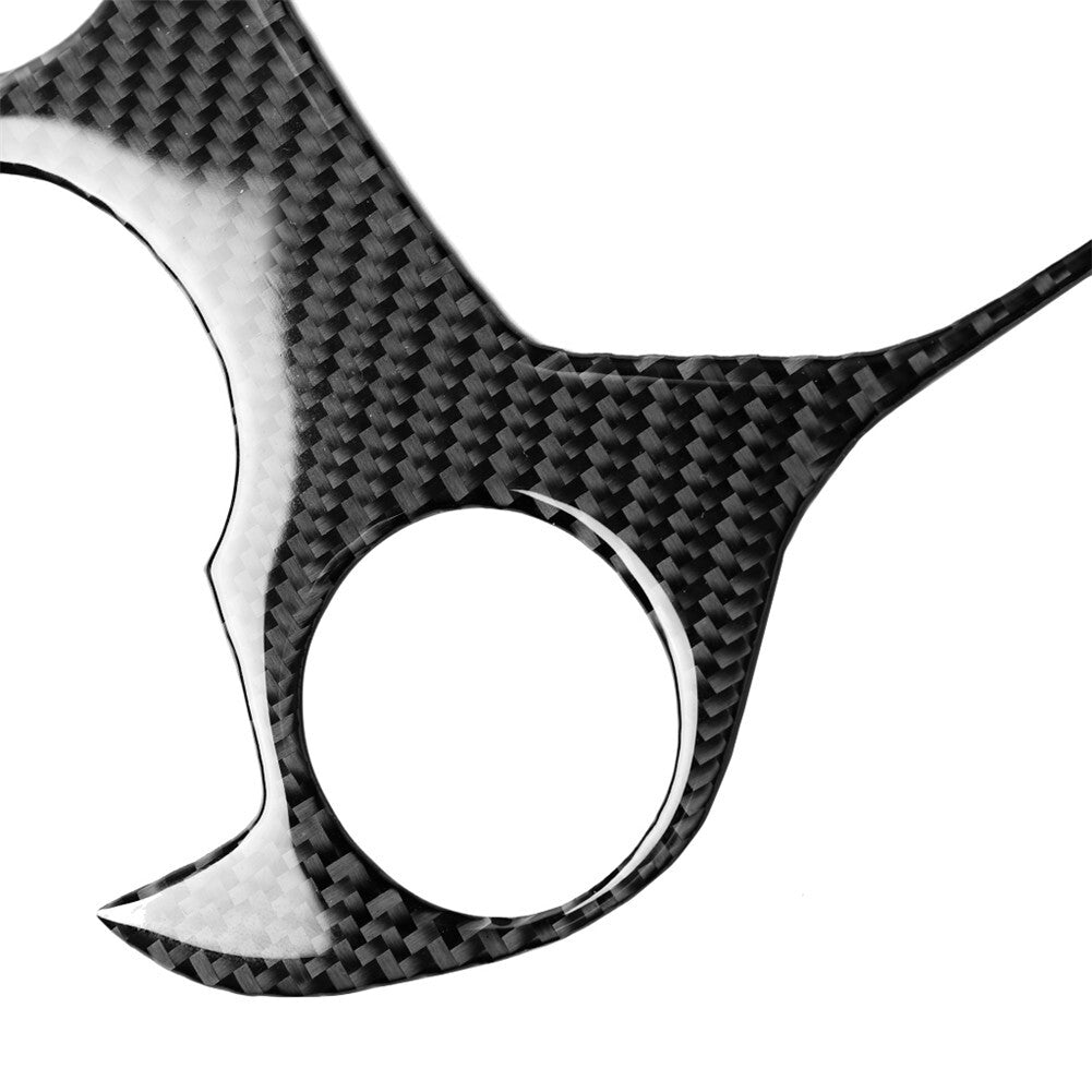 Carbon Fiber Inner Gear Shiter Panel Cover Trim for Alfa Romeo Giulia 2017-2019