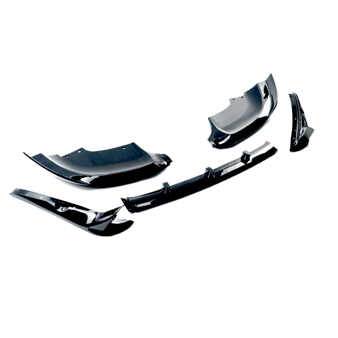 Front Bumper Lip W/ Winglet for Jeep Grand Cherokee SRT / Trackhawk 2017-2021 V3