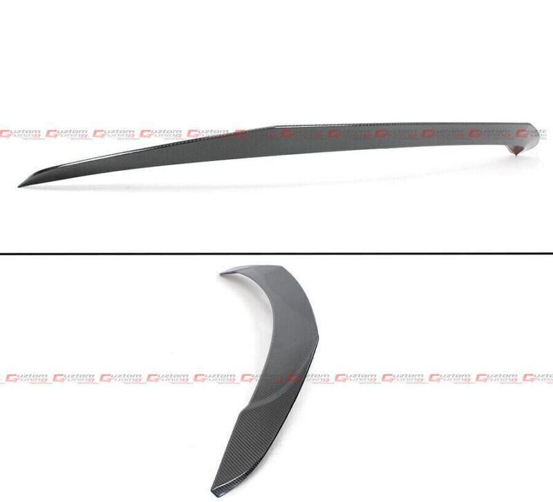 Suitable for 2017-2024 for Tesla Model 3 V Style Sport Carbon Fiber Trunk Lid Boiler Wing