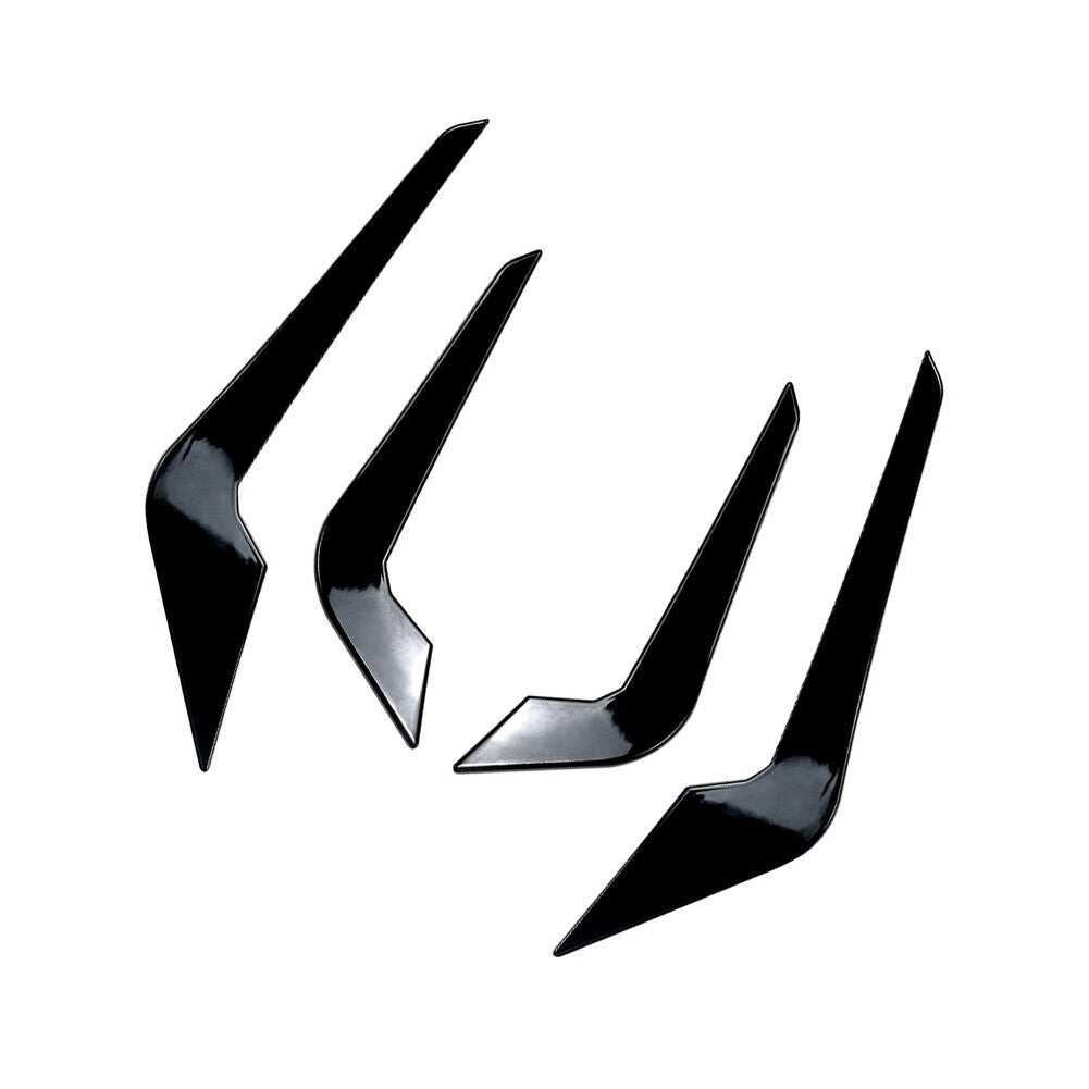 Front Bumper Lip Spoiler Splitter Side Cover for BMW 2 Series M2 F87 2016-21