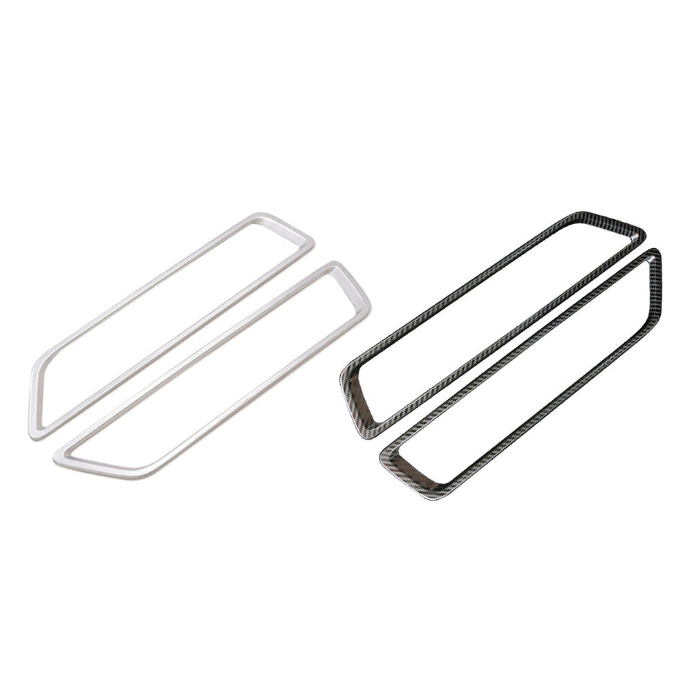 2-Piece Car Rear Trunk Switch Button Cover Trim for Subaru Forester SK 2019 2020
