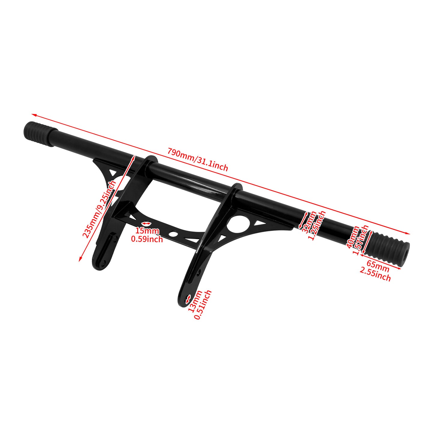 Engine Guard Highway Crash Bar with Peg Fit for Harley Sportster XL 883 1200