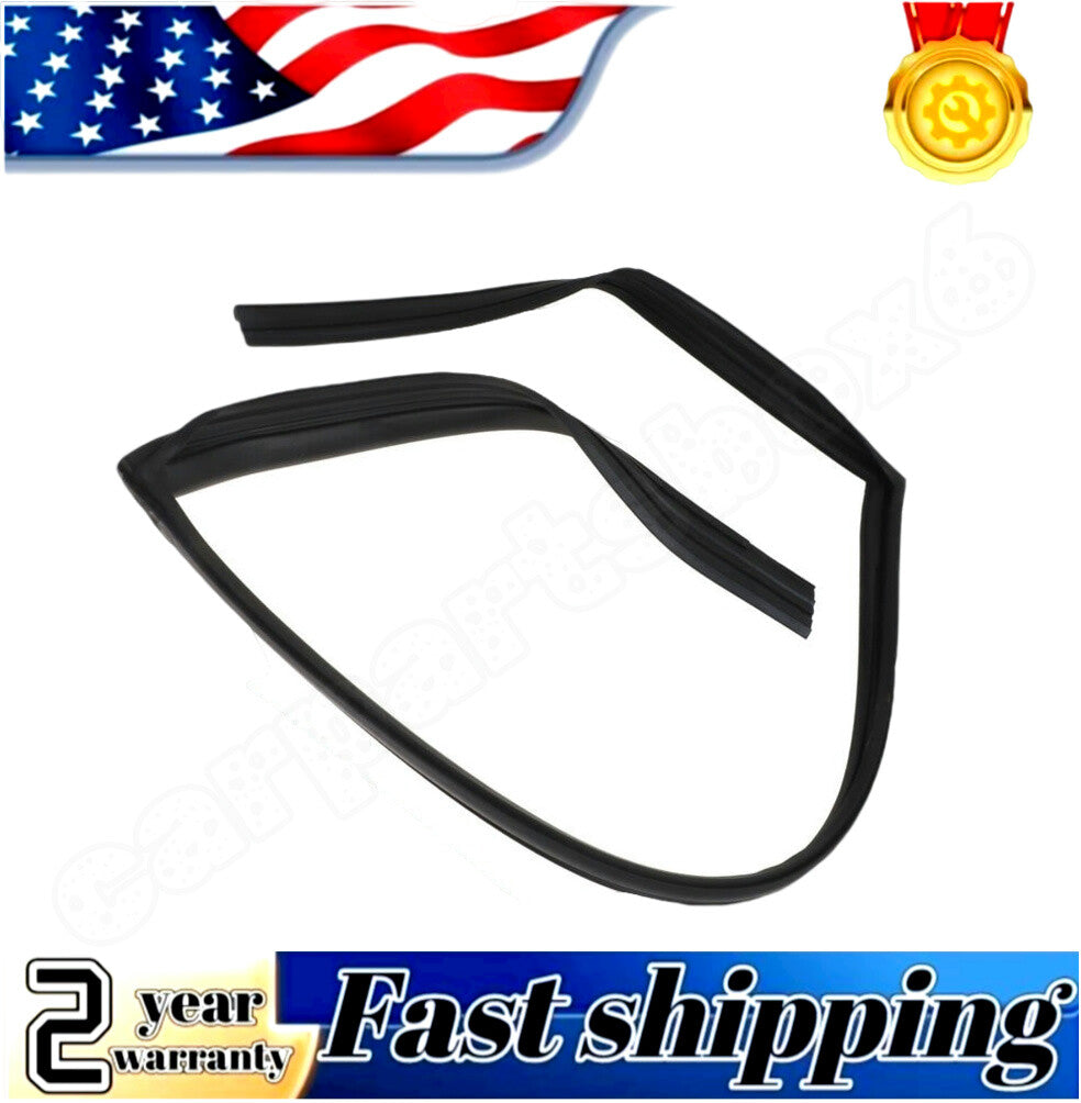 4-piece set of door glass access channel weather window seals suitable for Honda for Civic 2012-2015