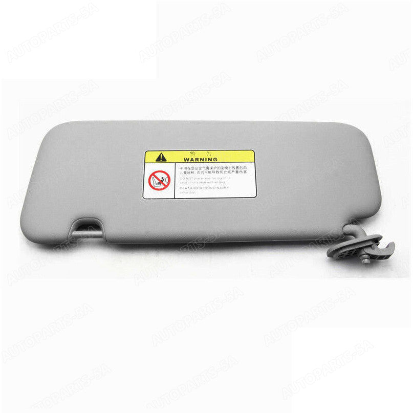 The right passenger-side grey sun visor and vanity mirror are available on the for Hyundai for Elantra AD 16-19