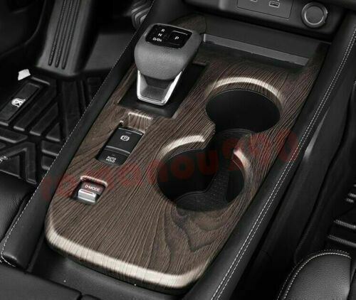 for Nissan Rogue 21-23 Wood Grain Inner Gear Shift Panel Moulding Cover Trim 1P