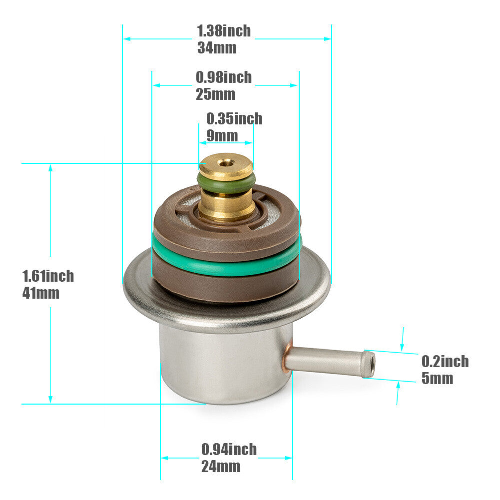 1999-2004 for Ford F-150 4.6L 5.4L Fuel Pressure Regulator XR3Z-9C968AA