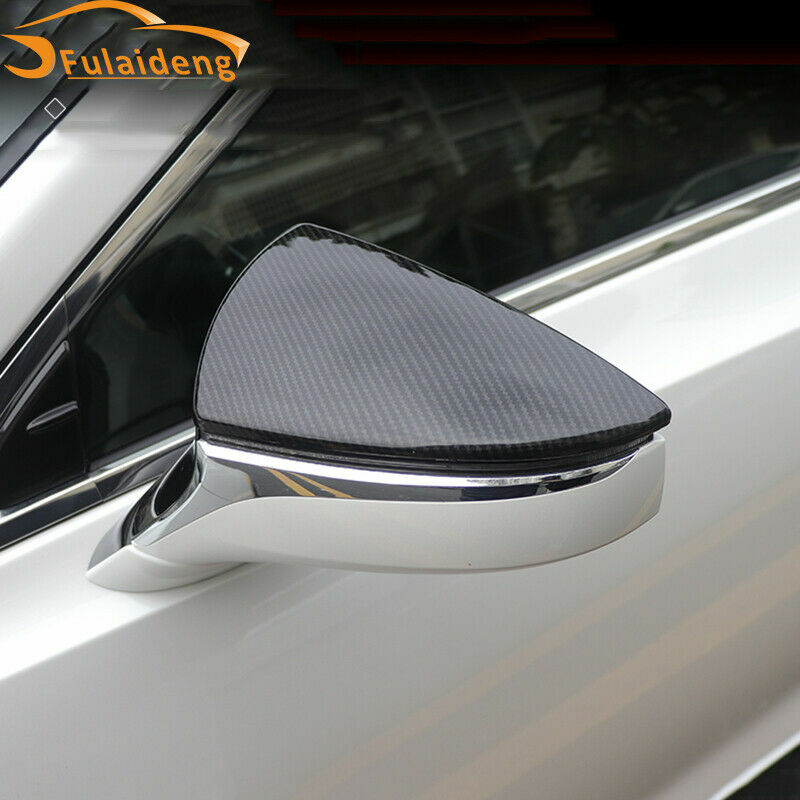 for Lexus ES350 ES300H 2019-2022 Carbon Fiber Side Door Rearview Mirror Cover 2X
