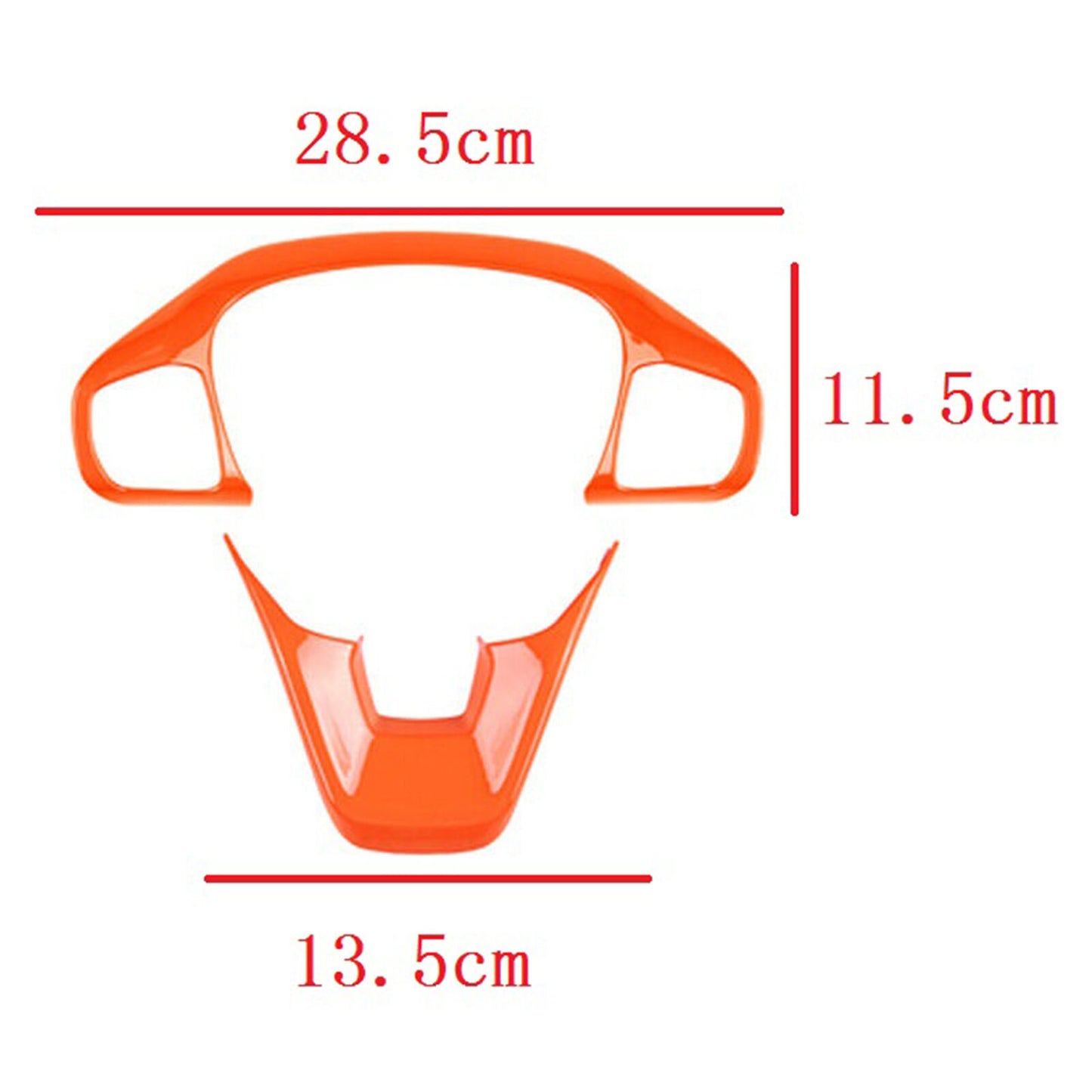2x ABS Orange steering wheel cover fits for ford Maverick 2022+