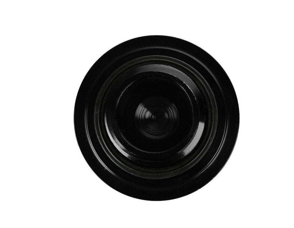 JDM Mugen engine oil filler cap, black and silver carbon fiber, suitable for Honda for Acura .