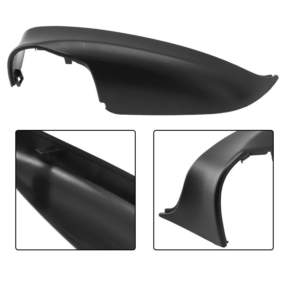 new Mirror Lower Cover Left Side Mirror Black Mirror Lower Cover