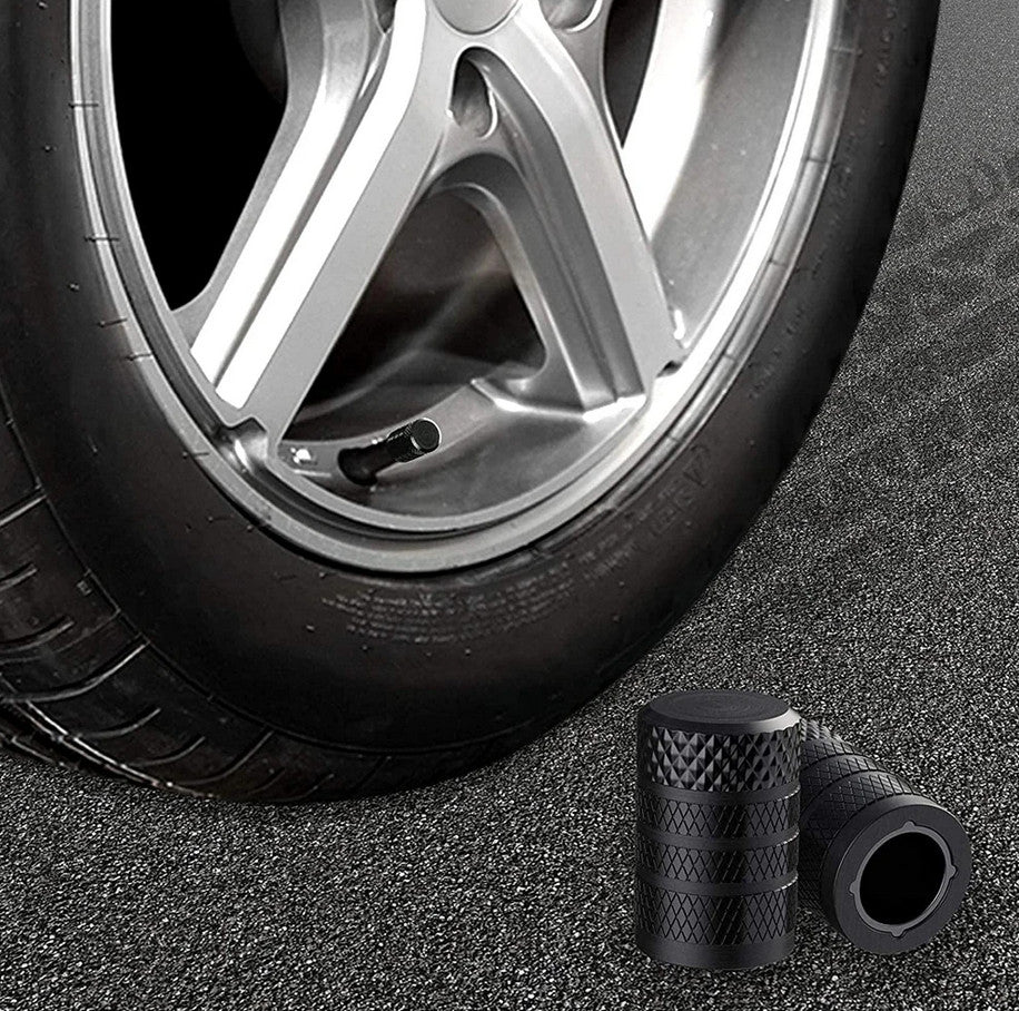 4-piece car tire valve cover rod air dust cover dustproof red bomb for Toyota