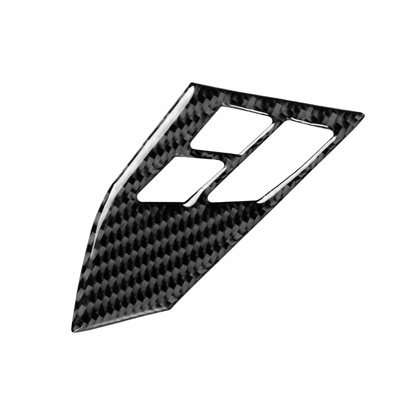 Carbon fiber steering wheel button cover suitable for BMW 5 Series E60 (2004-10-)