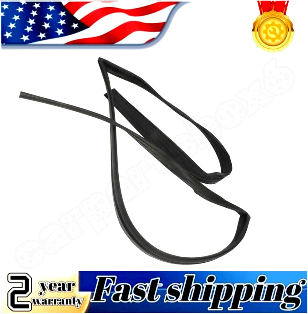 4-piece set of door glass access channel and weather window seals suitable for Honda Accord sedans 2003-2007