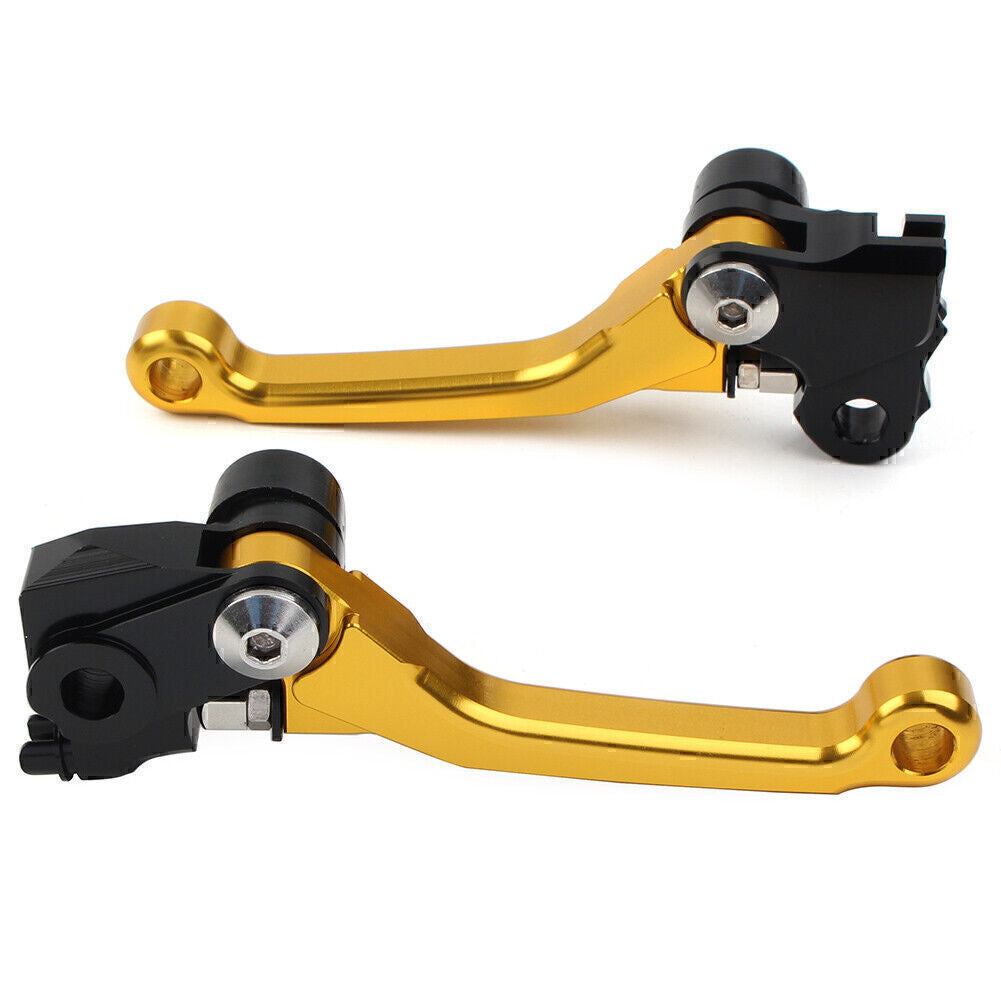CNC Bremshebel Kupplungshebel Motorrad Lenker Gold f¨¹r for Honda CRF250R 2007-2022