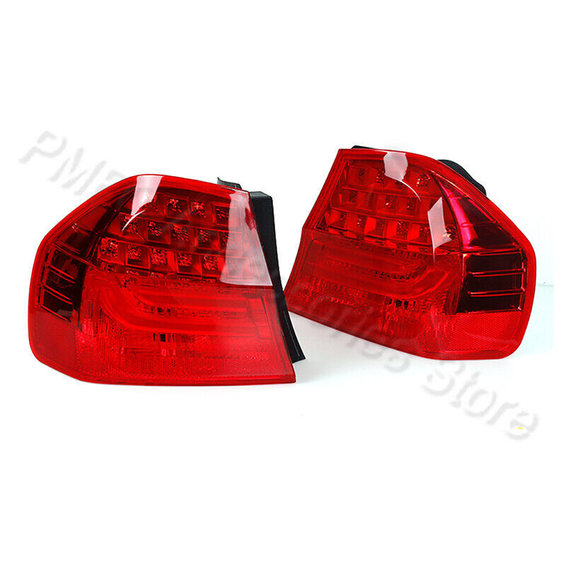 Pair Rear Tail Lights Stop LED Light for BMW 3 SERIES E90 2008 2009-2011
