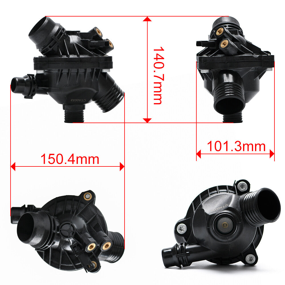Electric Water Pump Thermostat For 06-13 for BMW E90 325i 328i 525i 528i X3 X5 Z4