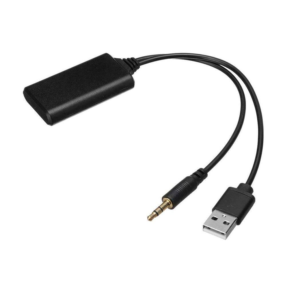 12V Bluetooth Radio Cable Adapter Black Fit Fit for BMW E90 E91 E92 E93