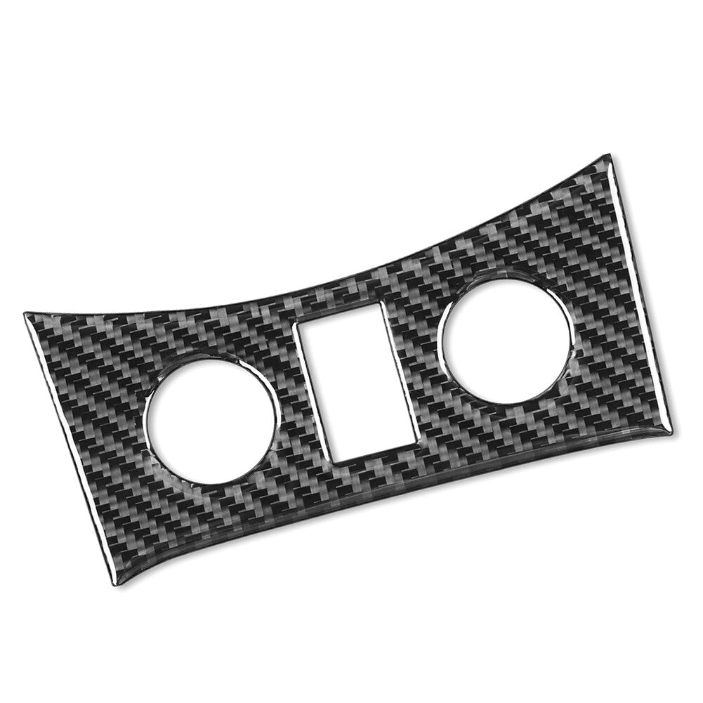 Carbon Fiber Interior for Seat Heated Button Cover Trim for Infiniti G37 Sedan 10-13
