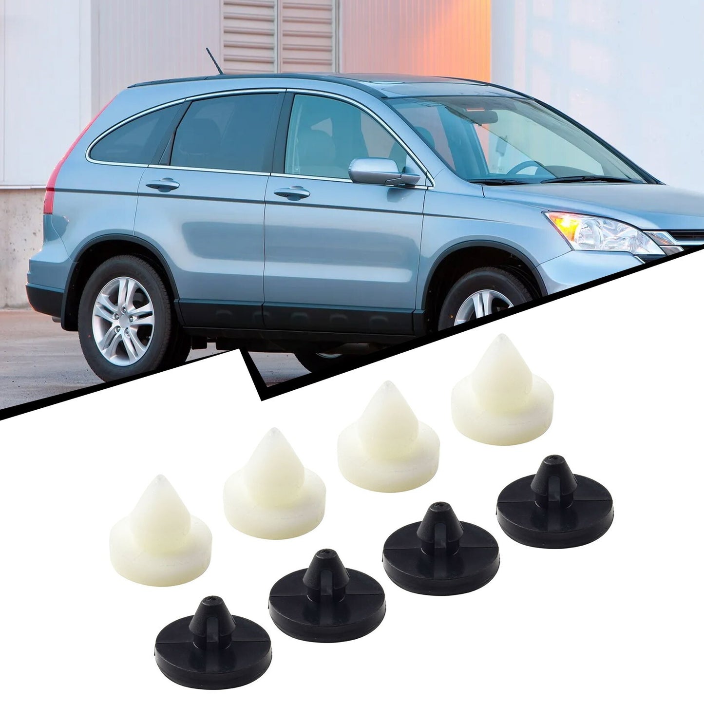 8Pcs Car Brake Clutch Pedal Stopper Pad Bushing for for Civic For Accord