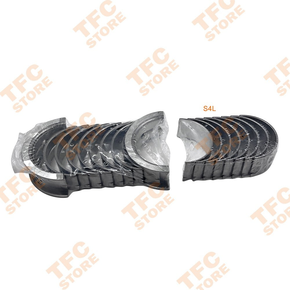 Main Crankshaft Con Rod Bearing Set for Mitsubishi S3L S3L2 S4L S4L2 Engine
