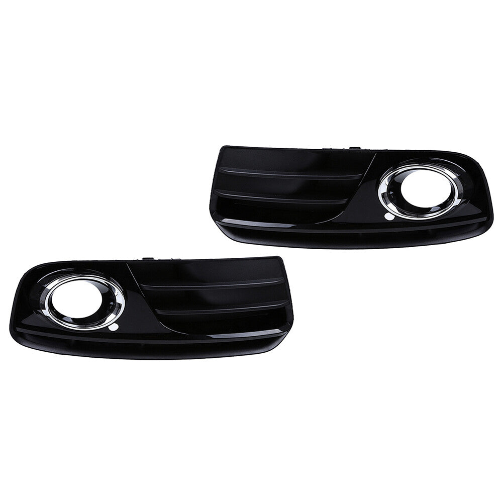 Front Bumper Fog Light Grill Grille Cover Trim for Audi Q5 2013-2017