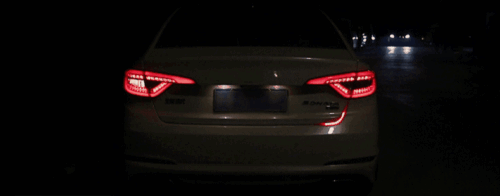 Dynamic LED taillight strip indicator stop position brake CAR taillight
