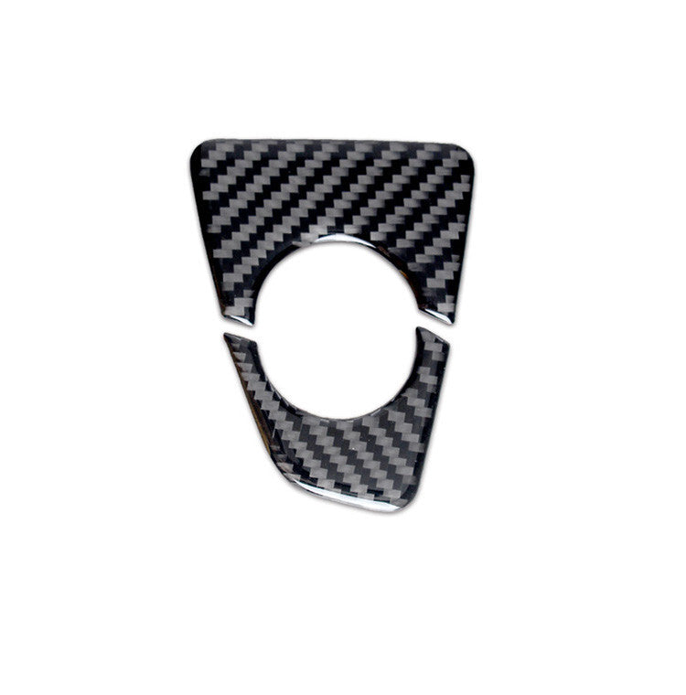 Carbon Fiber Gear Shift Base Panel Trim Cover for BMW 3 Series F30 2013-2019